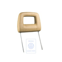 Original VW Frame Headrest Saiga Beige - 251881717A 8TM