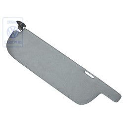 Original VW Sun Visor Without Mirror Light Grey - 255857551 3BX