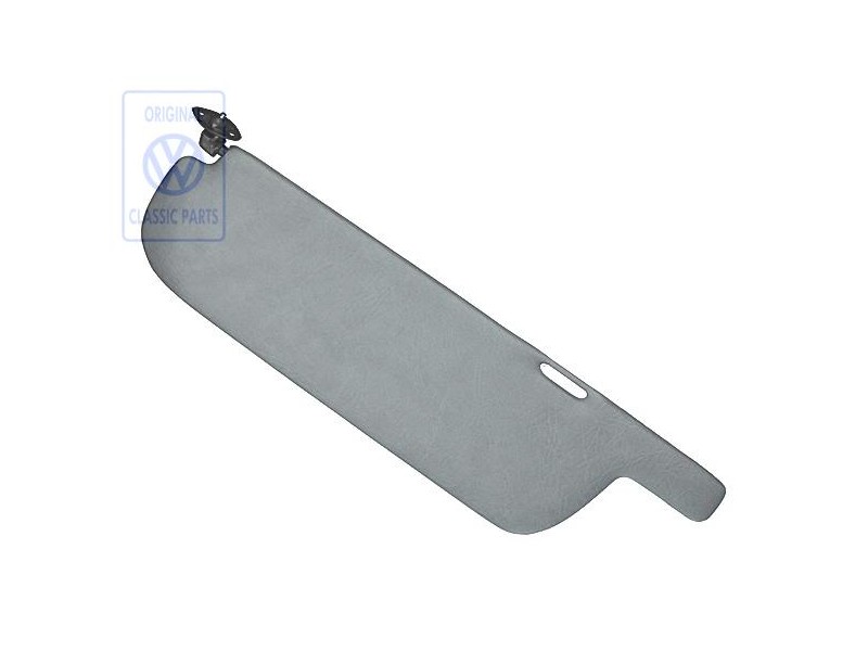 Original VW Sun Visor Without Mirror Light Grey - 255857551 3BX