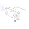 Original VW Halogen Fog Lamp, Yellow Light - 255941701A