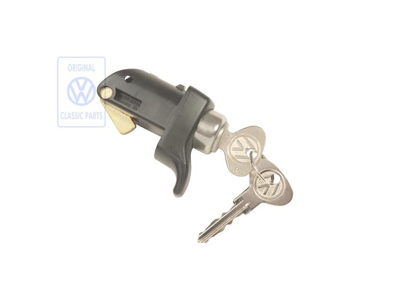 Original VW Flap Lock, Lockable - 245827503A
