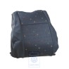 Original VW Backrest Cover Cloth/Leatherette Lagoon - 7D0881805AHHQD