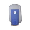 Original VW Backrest Cover Fabric Flannel Grey/Blue - 7D0883455BDHRD
