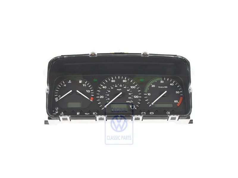 Original VW Combi-Instrument Satin Black - 7D0919911EX01C
