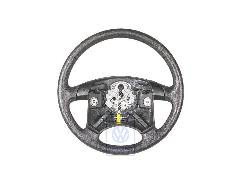 Original VW Steering Wheel Satin Black - 701419091B 01C