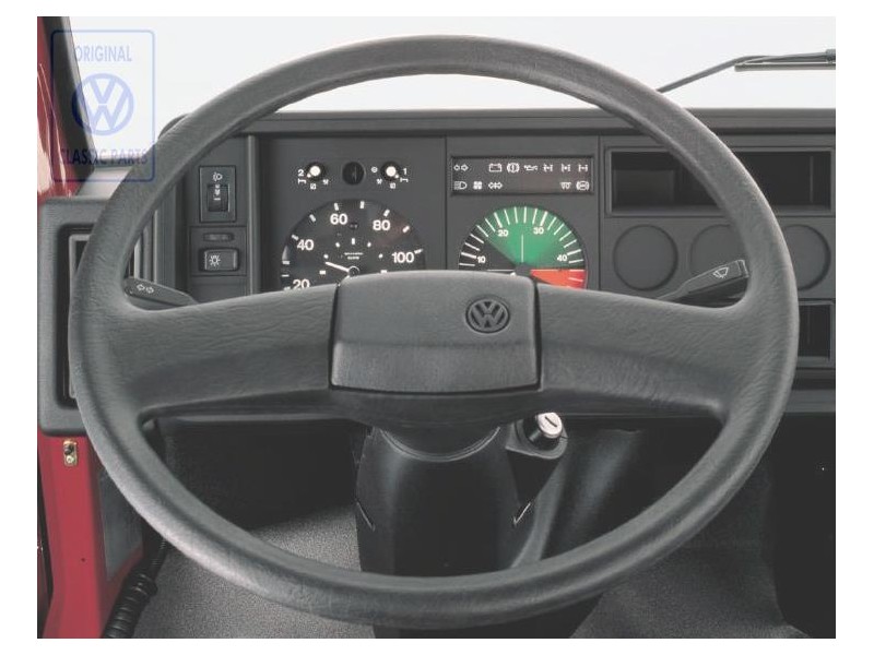 Original VW Steering Wheel Satin Black - 701419651G 01C