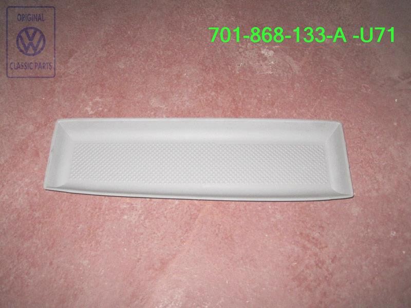 Original VW Insert For Stowage Box Flannel Grey - 701868133A U71