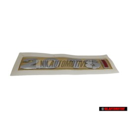 Original VW 2.0 TSI Rear Boot Badge Emblem Chrome Red - 5N0853675C GQF