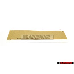 Original VW 2.0 TSI Rear Boot Badge Emblem Chrome Red - 5N0853675C GQF