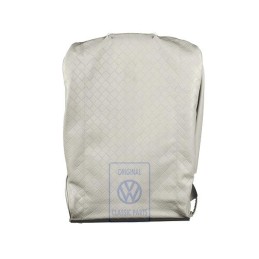 Original VW Backrest Cover Leatherette Flannel Grey - 703883455C EEK