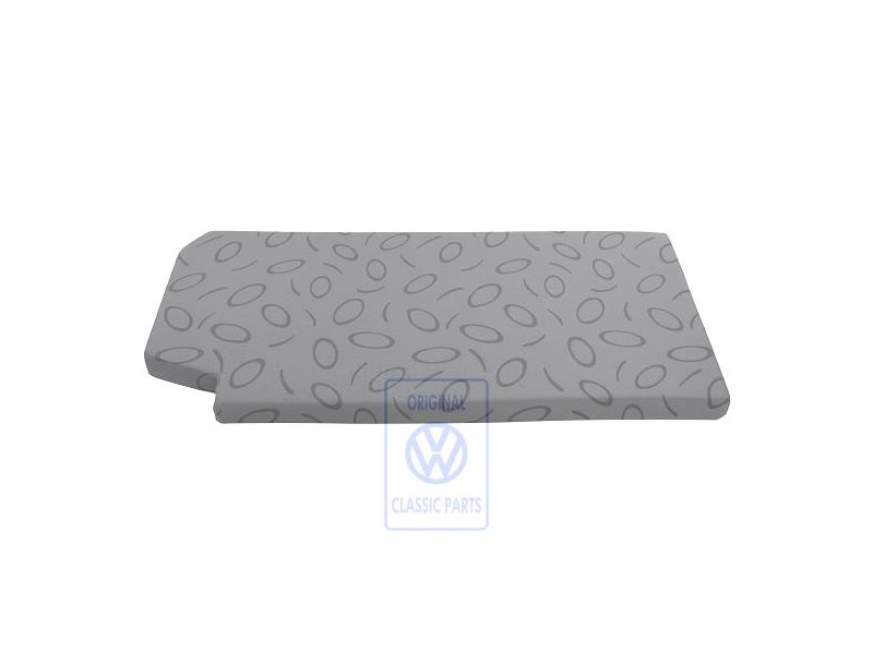Original VW Padded Surface Flannel Grey/Dark Grey - 7D0864413F HRB