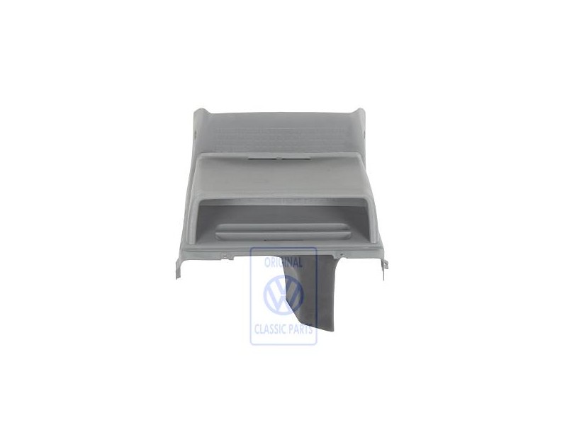 Original VW Footwell Vent With Shelf Mistral Grey - 7D1816141A E91