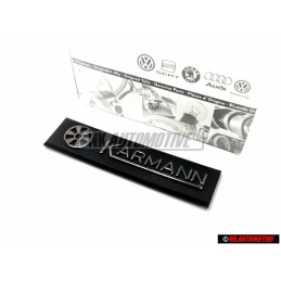 Original VW Sportline Clipper KARMANN Side Wing Badge Emblem - 155853901