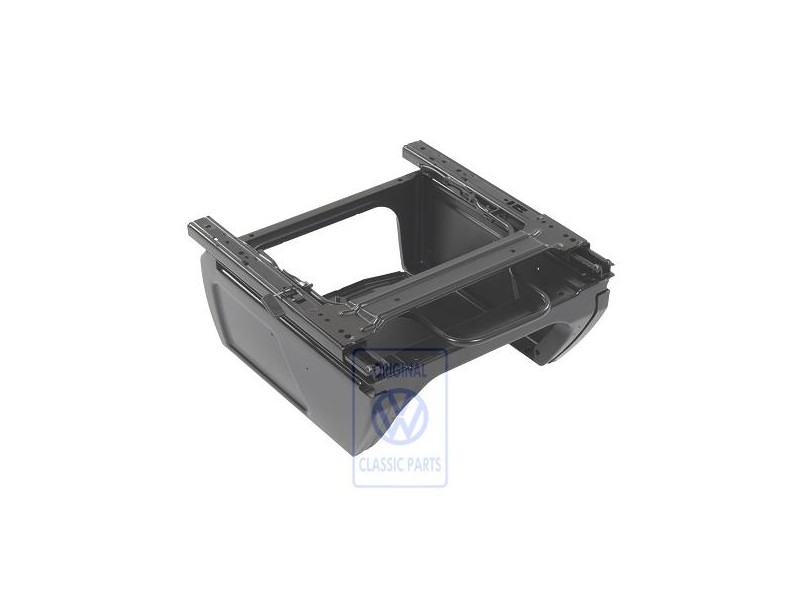 Original VW Seat Frame Black - 7D0881669F 01A