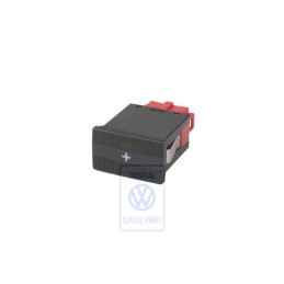 Original VW Switch For Roof Sign Satin Black - 703943327 01C