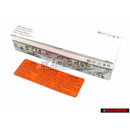 Original VW Syncro Differential Lock Warning Decal Sticker - 251010094CP