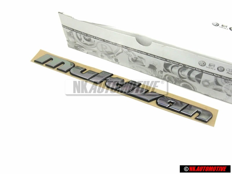 Original VW MULTIVAN Rear Boot Badge Emblem Chrome - 703853689G Z10
