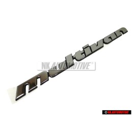 Original VW MULTIVAN Rear Boot Badge Emblem Chrome - 703853689G Z10