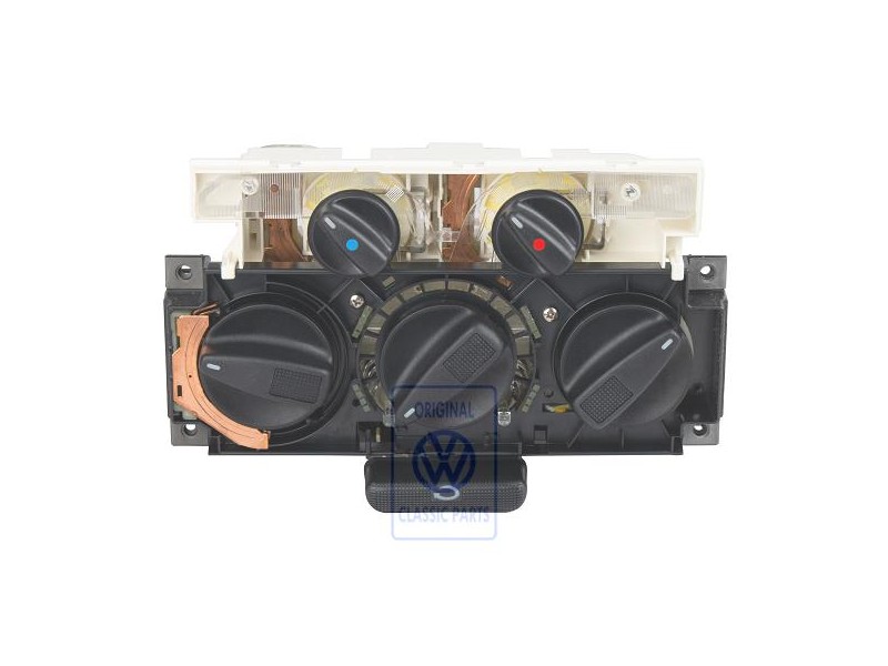 Original VW Fresh Air And Heater Controls - 7D1819045H