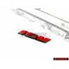 Original VW 16V Rear Boot Badge Emblem Red - 357853675A QN5