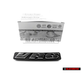 Original VW Inscription VR6 Satin Black Chrome Special - 1H6853714A GX2