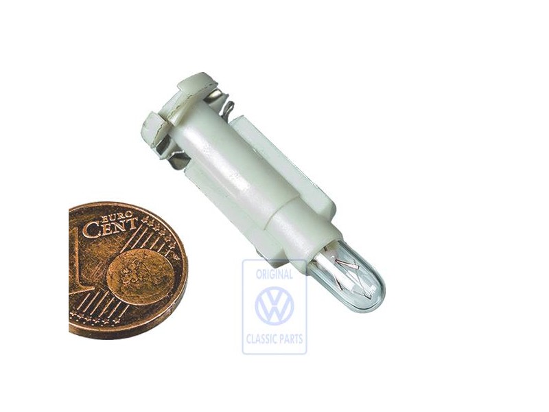 Original VW Bulb Carrier With Bulb - 701919243
