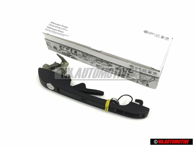 Original VW Door Handle Outer Left Black - 155837205A