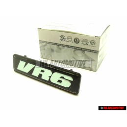 Original VW Inscription VR6 Highline Black Gunpowder - 1H6853679D DLV