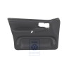 Original VW Door Panel Trim Leather Black/Black - 6N4867011AAEGX