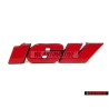 Original VW 16V Front Grill Badge Emblem Red - 1H6853679G QN5