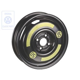 Original VW Steel Rim For Space-Saving Emergency Wheel - 535601025A