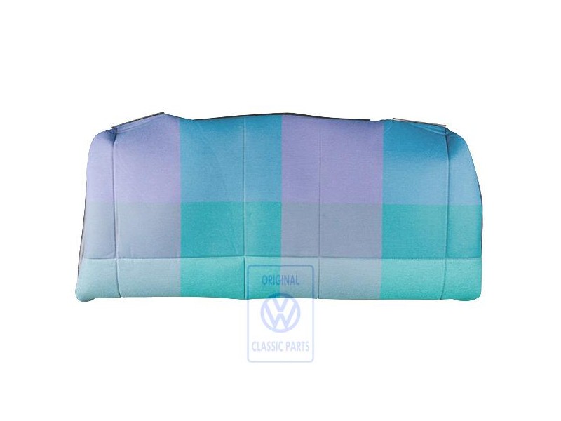 Original VW Backrest Cover Fabric Mauritius Blue - 867885805ANAKJ