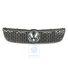 Original VW Radiator Grille Satin Black - 6N0853651K 01C