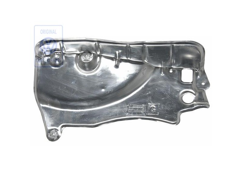 Original VW Heat Shield For Rear Silencer - 191803310B