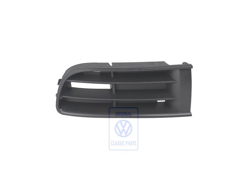 Original VW Air Guide Grille Satin Black - 6Q0853665F 9B9