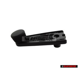 Original VW Window Crank Satin Black - 357837581 01C