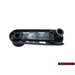 Original VW Window Crank Satin Black - 357837581 01C