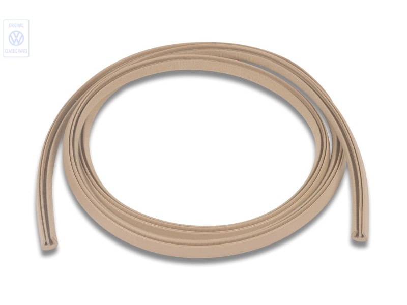 Original VW Beading For Roof Frame Pastel Beige - 357877227B 3UK