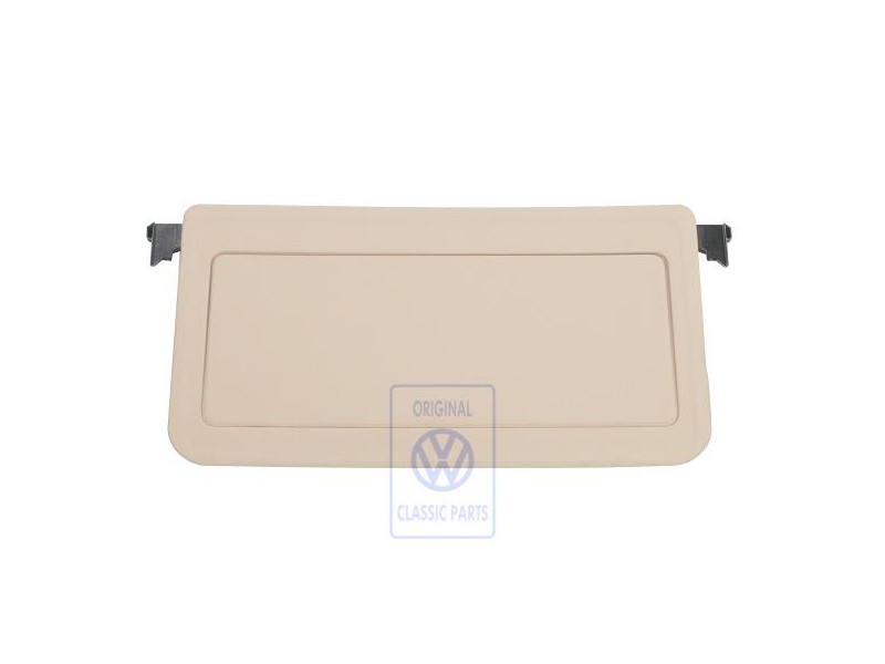 Original VW Frame For Sliding Roof Section With Cover Beige - 357877255A S02