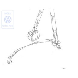 Original VW Three-Point Safety Belt - 535857705B