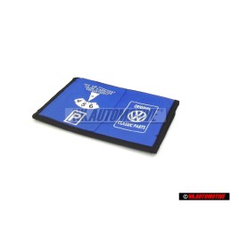 VW Classic Parts Book Service Cards Parking Disc Bag - ZCP902231