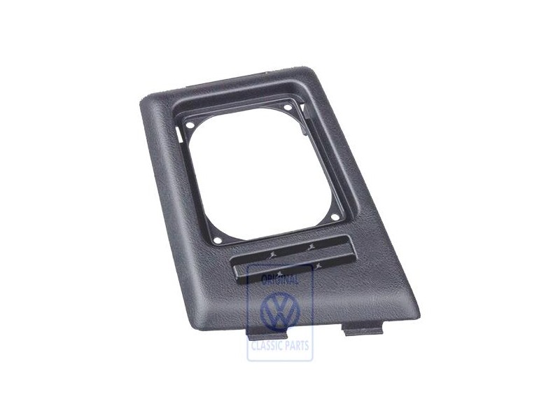 Original VW Trim For Gear Selector Black - 535863216 4FB