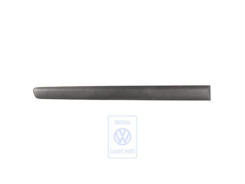 Original VW Protective Strip For Door Satin Black - 6Q4853754 9B9