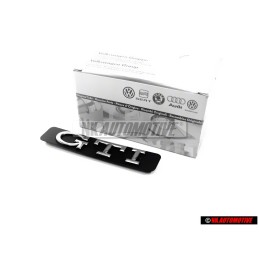 Original VW Golf MK3 GTI Side Badge Emblem Chrome - 1H6853714C Z10