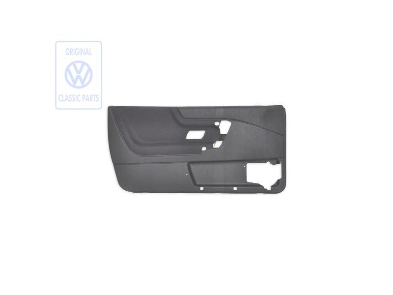 Original VW Door Panel Trim (Cloth) Black - 535867011M BTK