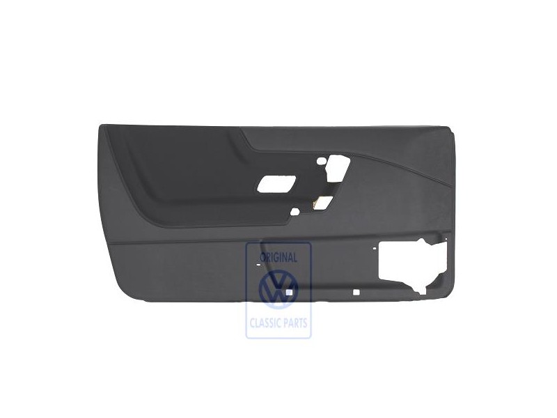 Original VW Door Panel Trim (Cloth) Black - 535867011M DAV
