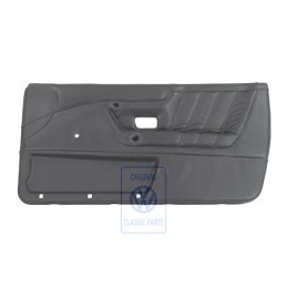 Original VW Door Panel Trim (Leather) Black - 535867012H 1BX