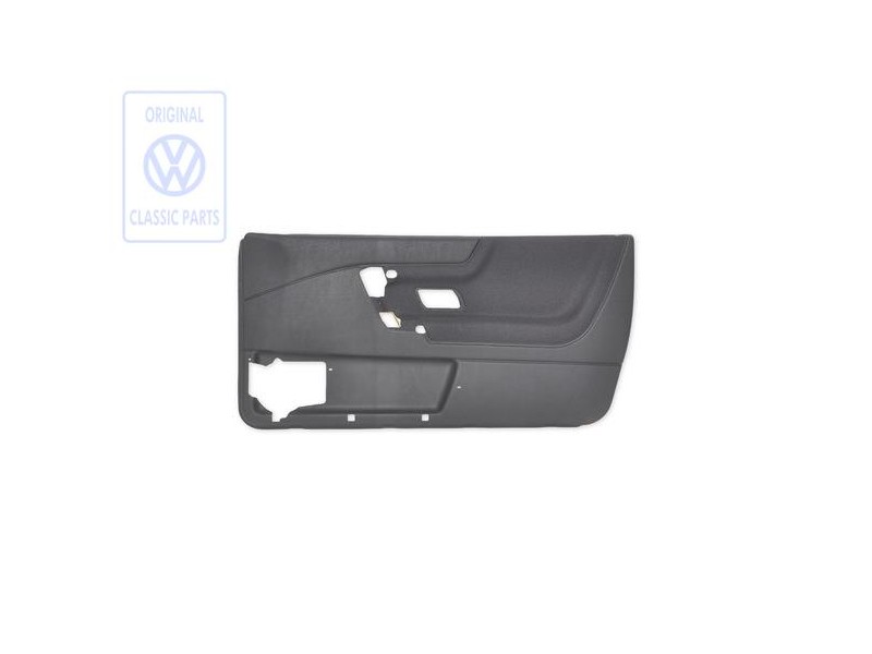 Original VW Door Panel Trim (Cloth) Black - 535867012M BTK