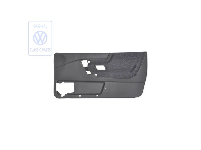 Original VW Door Panel Trim (Cloth) Black - 535867012M DAN