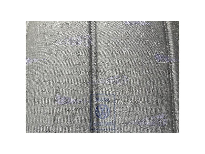 Original VW Seat Covering (Fabric) Black - 535881405P DAF